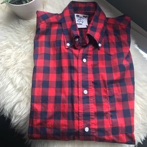 Brooks Brothers Black Fleece Label Buffalo Check
